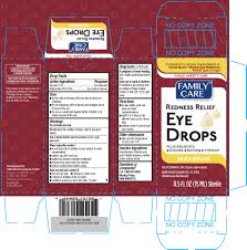 Recommended to people with a very active and fast life style; Family Care Maximum Redness Relief Eye Drops 0 5oz 645 2019 Dw