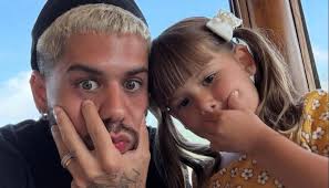 Zé Felipe se declara à filha, Maria Alice, em aniversário dela