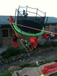 If planning to install a trampoline above ground on grass, be aware that grass is difficult to grow beneath the trampoline. Trampoline Siting Or Where To Position Your Trampoline Atlantic Trampolines Blog