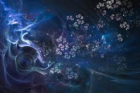 Check spelling or type a new query. 1200x1600px Free Download Hd Wallpaper White And Blue Flowers Wallpaper Fractal Line Pattern Dark Wallpaper Flare