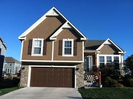 We did not find results for: Exterior Of 2 Story Home Painted White Trim And Brown Siding Shawnee Mission