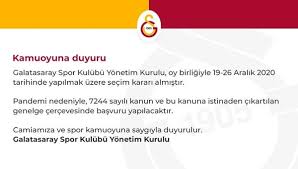 2021 galatasaray başkanlık seçimi ne zaman? Son Dakika Galatasaray Secim Tarihini Acikladi Fotomac