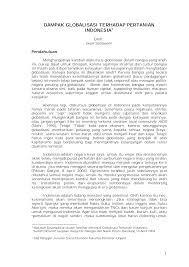 Kesan globalisasi dalam sesebuah sektor boleh dilihat melalui produktiviti faktor keseluruhan (tfp) sektor tesebut. Http Pustaka Unpad Ac Id Wp Content Uploads 2009 10 Dampak Globalisasi Terhadap Pertanian Indonesia Pdf