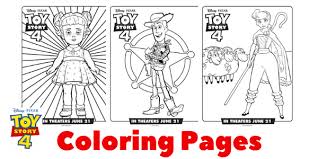 Each printable highlights a word that starts. Toy Story 4 Characters Coloring Pages Or Coloring Sheets Free Printables