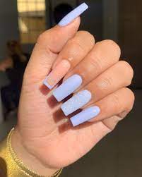 Nails By Jho On Instagram Lilacnails Longnails Nails Vfrenchnails Frenchtipnails Sugarnails Lilac Nails Long Square Acrylic Nails Square Acrylic Nails
