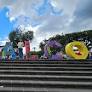 Plasman identidad de pueblos originarios en letras monumentales de Amealco