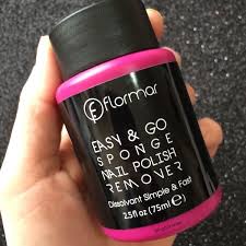 Flormar Easy Go Sponge Nail Polish Remover Oje Temizleyici Aseton Uzun Tirnaklar Tirnak