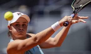 Ashleigh barty 1 v carla suarez navarro. Brilliant Ash Barty In A Tennis Bubble All Of Her Own After Reaching Madrid Final Ashleigh Barty The Guardian