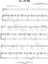 See new and popular john legend songs, uploaded by musescore users, connect with a community of musicians who love to write and play music. John Legend All Of Me Sheet Music In Ab Major Transposable Download Print Sku Mn0123125