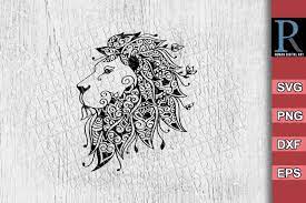 Download Lion Svg File Mandala Lion Svg File Lion Cricut Svg File 1272178 Cut Files Design Bundles