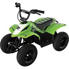 Pour les autres significations, voir quad quad — s.m.inv. Razor 24v Dirt Quad Sx Mcgrath Powered Ride On Green Target