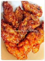 Resep Fire Chicken Wings Ala Richeese Oleh Dapurmikha Recipe Resep Ayam Resep Makanan Makanan Sehat