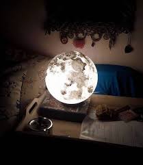 Pulsar Moonlight Brings The Beauty Of Outer Space Into Your Home With Their Moonlight Lamp Outer Space Bedroom Planet Lamp Outer Space Room
