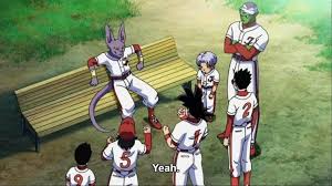 The intake of a large amount of energy from other fighters, resulting in the shattering of gokū's limits and raising him to a new state, only for the form to run out before he could defeat an enemy who surpassed his strength. Dragon Ball Super Episode 70 Review Universe 7 Vs Universe 6 In Baseball