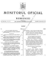 Monitorul oficial sporuri sanatate 2018. ModificÄƒrile Fiscale Publicate In Monitorul Oficial Europa Fm