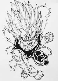 maji vegeta ssj2 イラスト イラストレーター ドラゴンボールz