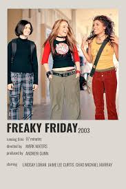 A page displaying all posters related to freaky (2020). Freaky Friday Polaroid Poster In 2020 Iconic Movie Posters Film Posters Minimalist Film Posters Vintage