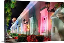 Puerto rico holidays in 2020. La Princesa Building During Holidays San Juan Puerto Rico Wall Art Canvas Prints Framed Prints Wall Peels Great Big Canvas