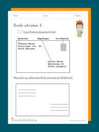 12 arbeitsblätter zum sachlichen brief. Briefe Schreiben