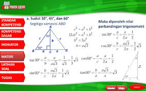 Panjang sisi qr 4 cm dan sisi pq = 8 cm. Ppt Trigonometri Powerpoint Presentation Free Download Id 3240310