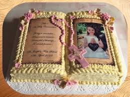 First Holy Communion Buttercream Piped Book Cake Blush Pink Bible Cake Holy Communion Cakes Book Cakes