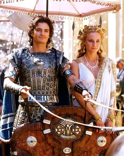 First post of three of the film Troy (2004). An adaptation of Homer's great  epic, the film follows the assault on Troy by the united Greek forces and  chronicles the fates of