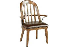 Eric Church Highway To Home Heartland Falls Brown Arch Arm Chair Arm Chairs Dark Wood Affordable Leather Chair Chair Affordable Chair
