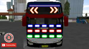 Mod bussid download mod bussid bus thailand full anim dan strobo untuk kamu yang lagi bosan dengan mod bus indonesia yang mungkin sudah terlalu sering pakai kamu bisa coba alternatif lain yakni menggunakan mod bus thailand. Cara Agar Lampu Strobo Bussid Menyala Youtube