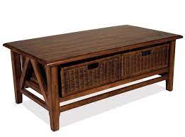 * baskets are completely woven by hand. 22 Well Designed Coffee Tables With Basket For Storage Home Design Lover