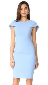 Jodee Sheath Dress In Atlantic Aqua Black Halo Dress