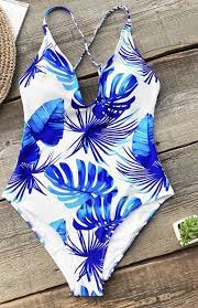 Size Large One Piece For Sale In South Gate Ca Offerup Leaf Print Swimsuit Swimsuits One Piece Swimsuit