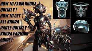 Warframe - How To Farm Khora Quickly ! How To Get Khora Fast ! - YouTube
