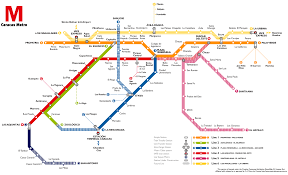 Caracas Metro Map Subway Metro Map Map Subway Map