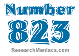 Maknanya angka yang dimilikinya dapat memiliki arti lain. 823 Number Meaning
