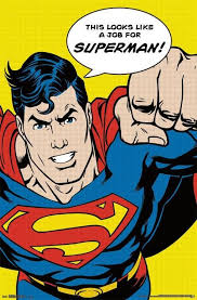 Comic Book Art A Job For Superman Superhero Icon Poster Trends International Pop Art Comic Superman Art Comic Books Art