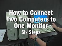 There's one i want, but i can't afford it at the moment. How To Connect Two Computers To One Monitor Video Dailymotion