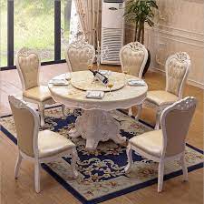 Lake shore drive penthouse traditional dining room chicago ideal for glorious occasions, this round dining room table can accommodate up to 12 people. Buy Online Modern Style Italian Dining Table 100 Solid Wood Italy Style Luxury Round Dining Table Set O1094 Alitools