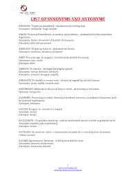 500 Word List Of Synonyms And Antonyms Baixar Pdf De Docero Com Br Find 1,507 synonyms for generosity and other similar words that you can use instead based on 9 separate here's a list of similar words from our thesaurus that you can use instead. 500 word list of synonyms and antonyms