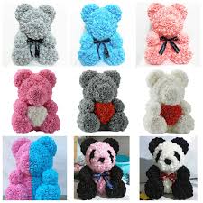 Create a homemade mother's day gift just for mom this year. Baby Shower Centerpiece Rose Teddy Bear Gift For Girlfriend Mother S Day Gift Anniversary Gift For Her Pink Rose Bear Flower Bear Outdoor Gardening Home Living