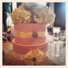 One of the more fun ways is with the use of hats and hat boxes. Hat Box Centerpieces Card Box Wedding