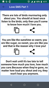 All the time, you have to be precise with your words; Love Sms Make Her Feel Special For Android Apk Download