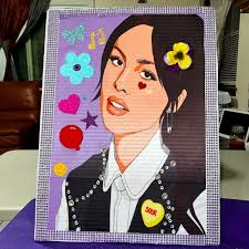 Olivia Rodrigo Venice beach (will/satin) art