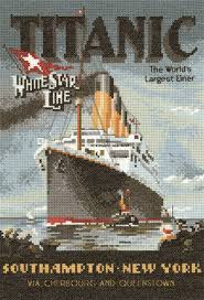 Selected categoryembroidery & cross stitch. Cross Stitch Designs By Heritage Crafts Titanic And Queen Mary