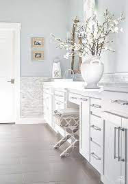 Are you choosing between carrara or calacatta for your kitchen or bathroom? One Carrara Marble Bathroom Four Colours