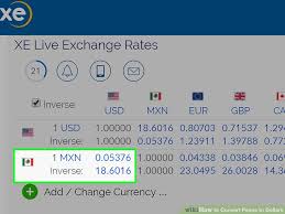 How To Convert Pesos To Dollars 10 Steps With Pictures