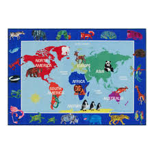 Some of the worksheets for this concept are southeast asia, indian ocean asia, where in the world, outline maps, seterra, asia, seterra, middle east geography unit information. Eric Carle Elementary World Map Kids Area Rug
