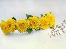 Yellow Dandelion Flower Crown Rustic Head Wreath Handfasting Etsy In 2021 Floral Crown Wedding Bridal Floral Crown Dandelion Flower