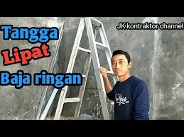 Anda cukup membuat sketch sederhana untuk membuat kedua objek ini. Cara Membuat Tangga Lipat Dari Baja Ringan Youtube