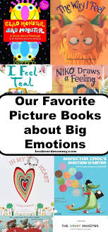 Paper plate monster crafts pinterest. Our Favorite Picture Books For Kids About Big Emotions Book Nerd Mommy
