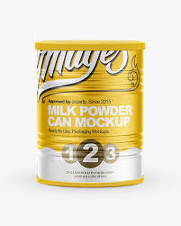 Download Download Milk Powder Can Mockup Object Mockups Vector Mockups Free Download PSD Mockup Templates